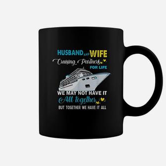 Husband And Wife Cruising Partners For Life Coffee Mug - Seseable