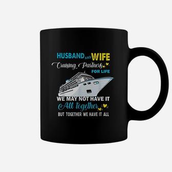 Husband And Wife Cruising Partners For Life Coffee Mug - Seseable
