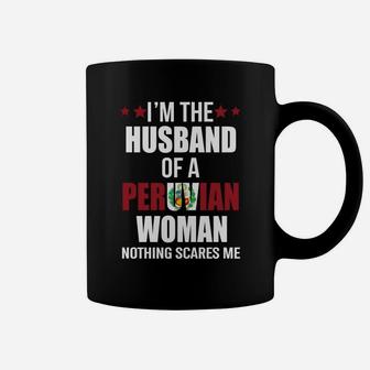Husband Of A Peruvian Woman Tshirts Coffee Mug - Seseable