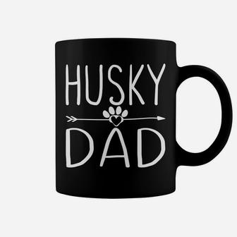 Husky Dad Funny Dog Lover Daddy Gift For Fathers Day Coffee Mug - Seseable