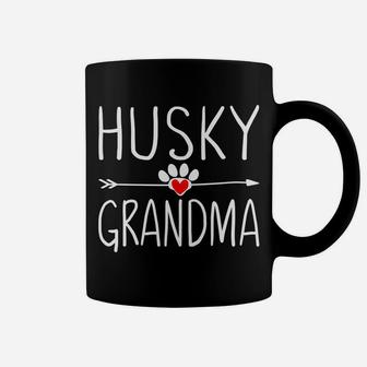 Husky Grandma Womens Funny Dog Lover Coffee Mug | Seseable FR