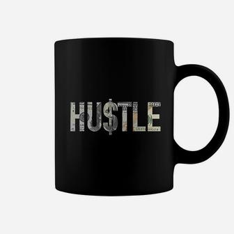 Hustle 100 Dollar Bill Christmas Gift Entrepreneur Coffee Mug - Seseable