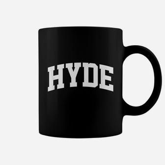 Hyde Family First Last Name Arch Coffee Mug - Seseable