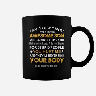 I A A Lucky Mom Coffee Mug - Seseable