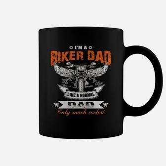 I Am A Biker Dad - Father - Hot Shirt Coffee Mug - Seseable