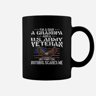 I Am A Dad Grandpa And Us Army Veteran Coffee Mug - Seseable