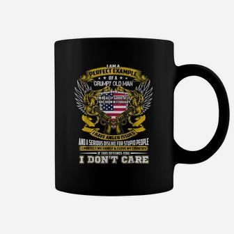 I Am A Perfect Example Of A Grumpy Old Man I Was Born In February Birthday Man Gift Coffee Mug - Seseable