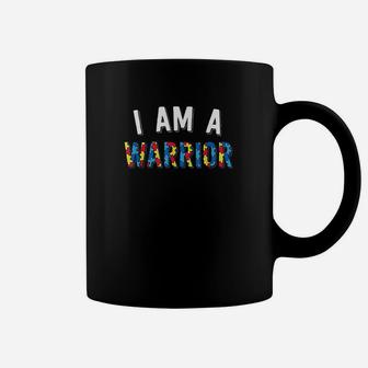 I Am A Warrior Family Puzzle Coffee Mug - Seseable