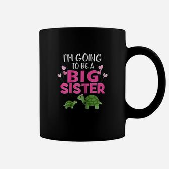 I Am Going To Be A Big Sister Girls Coffee Mug - Seseable