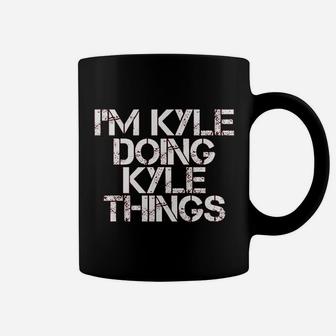 I Am Kyle Doing Kyle Things Funny Christmas Gift Idea Coffee Mug - Seseable