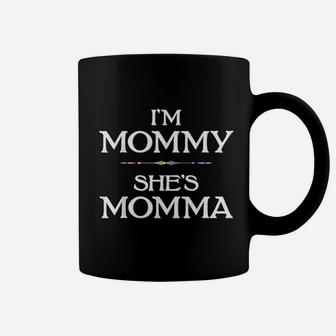 I Am Mommy She Is Momma Lesbian Mothers Day Coffee Mug - Seseable