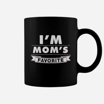 I Am Moms Favorite Son Coffee Mug - Seseable