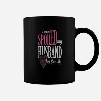 I Am Not Spoiled My Husband Love Me - Vintage Sport T-shirt Coffee Mug - Seseable