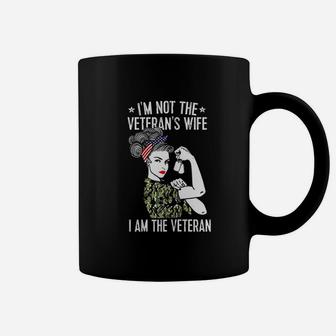 I Am Not The Veteran Wife I Am The Veteran Day Patriotic Coffee Mug - Seseable