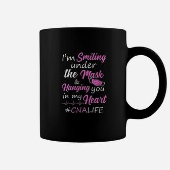 I Am Smiling Funny Cna Nurse Women Nursing Rn Lpn Gift Coffee Mug - Seseable