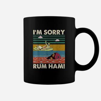 I Am Sorry Rum Ham Vintage Coffee Mug - Seseable