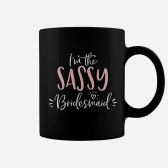 I Am The Bridesmaid Funny Matching Bachelorette Party Coffee Mug - Seseable
