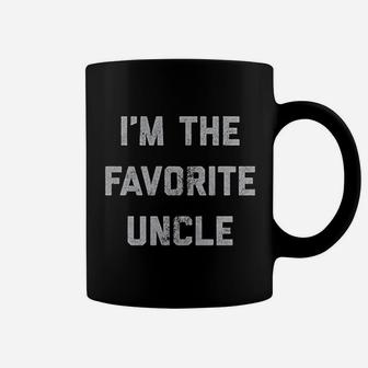 I Am The Favorite Uncle Funny Family Niece Nephew Coffee Mug - Seseable