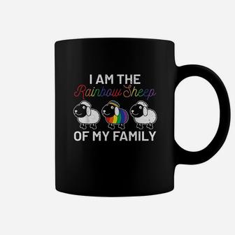 I Am The Rainbow Sheep Of My Family Im My Lgbt Pride Support Coffee Mug - Seseable