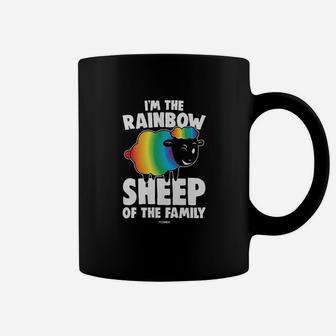 I Am The Rainbow Sheep Of The Family Coffee Mug - Seseable