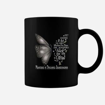 I Am The Storm Menieres Disease Awareness Butterfly Coffee Mug - Seseable