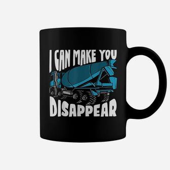 I Can Make You Disappear Funny Concrete Worker Gift Coffee Mug - Seseable