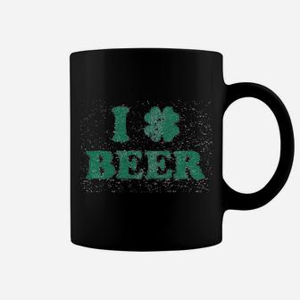 I Clover Beer Funny Shamrock St Saint Patricks Day Coffee Mug - Seseable