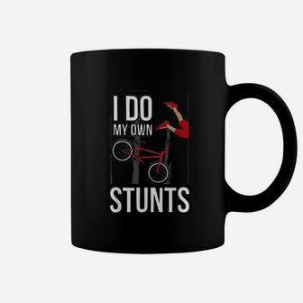 I Do My Own Stunts Broken Arm And Leg Fun Cycling Lover Coffee Mug - Seseable