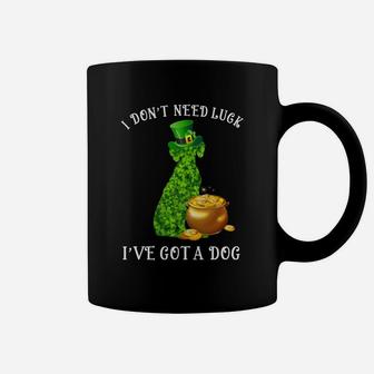 I Do Not Need Luck I Have Got A German Shorthair Pointer Shamrock St Patricks Day Dog Lovers Coffee Mug - Seseable