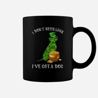 I Do Not Need Luck I Have Got A Rhodesian Ridgeback Shamrock St Patricks Day Dog Lovers Coffee Mug - Seseable