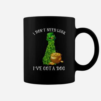 I Do Not Need Luck I Have Got An Australian Cattle Dog Shamrock St Patricks Day Dog Lovers Coffee Mug - Seseable