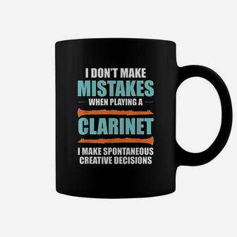 I Dont Make Mistakes When Playing A Bass Clarinet Coffee Mug - Seseable