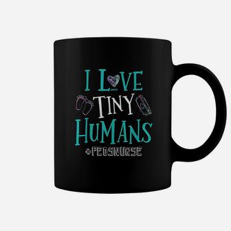 I Heart Tiny Humans Pediatric Nurse Gift Pediatric Nurse Coffee Mug - Seseable