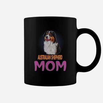 I Love Australian Shepherd Mom Funny Dog Mom Mothers Day Coffee Mug - Seseable