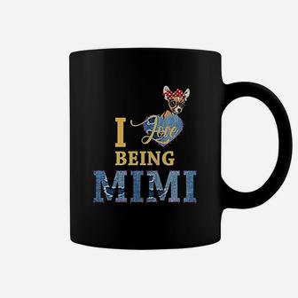 I Love Being Mimi Grandmas Mothers Day Coffee Mug - Seseable