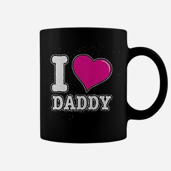 I Love Daddy Fathers Day Dad Infant Coffee Mug - Seseable