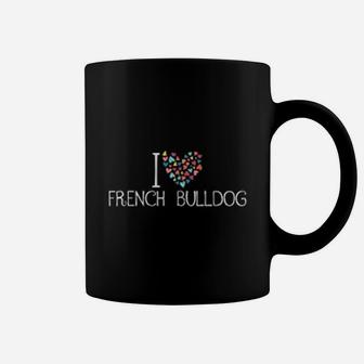 I Love French Bulldogs Coffee Mug - Seseable