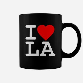 I Love La Los Angeles T-shirt Coffee Mug - Seseable