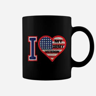 I Love My Army Veteran Patriotic Us Military Coffee Mug - Seseable