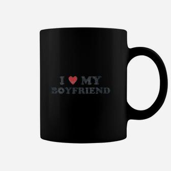 I Love My Boyfriend Dark Coffee Mug - Seseable
