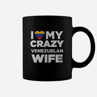 I Love My Crazy Venzuelan Wife Cute Venezuela Coffee Mug - Seseable