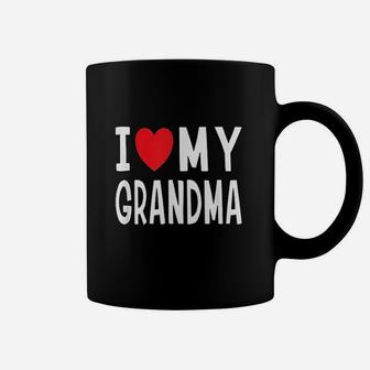 I Love My Grandma Family Celebration Of Grandmother Coffee Mug - Seseable