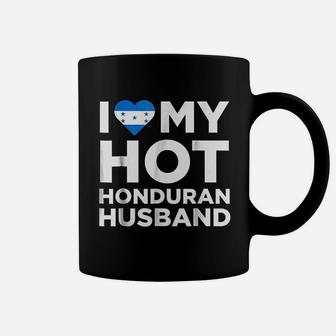 I Love My Hot Honduran Husband Cute Honduras Native Relationship Coffee Mug - Seseable