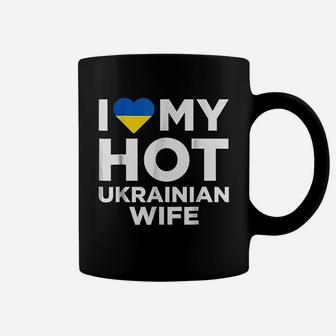 I Love My Hot Ukrainian Wife Cute Ukraine Native Relationship Coffee Mug - Seseable