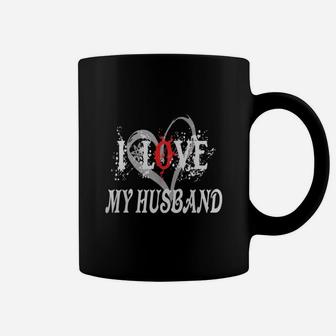 I Love My Husband T Shirt Coffee Mug - Seseable