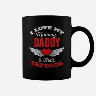 I Love My Mommy Daddy Infant Unique Gifts For Mom Coffee Mug - Seseable