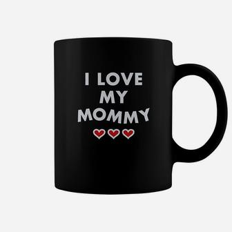 I Love My Mommy For Mom Cute Kids Coffee Mug - Seseable