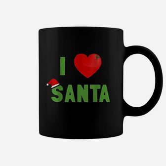 I Love Santa Christmas Xmas Santa Clause Coffee Mug - Seseable