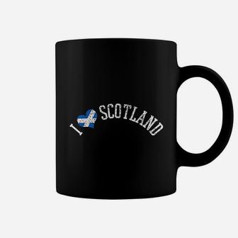 I Love Scotland Vintage Scottish Souvenirs Coffee Mug - Seseable