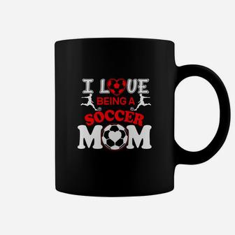 I Love Soccer Mom T Shirt Tshirt Coffee Mug - Seseable